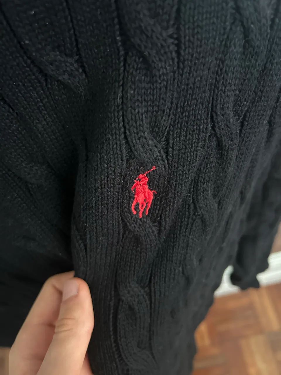 Suéter tricô polo Ralph Lauren original  - Foto 2