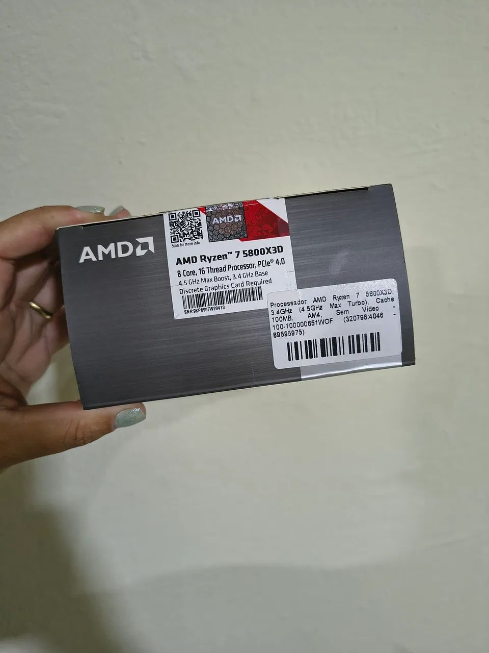 Processador RYZEN 7 5800X3D - Foto 3