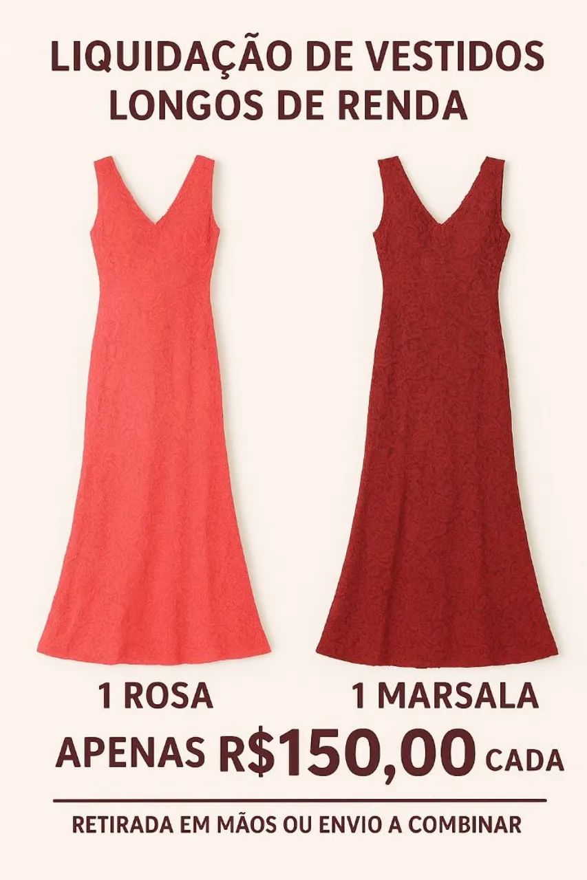 Vestidos para festa 
