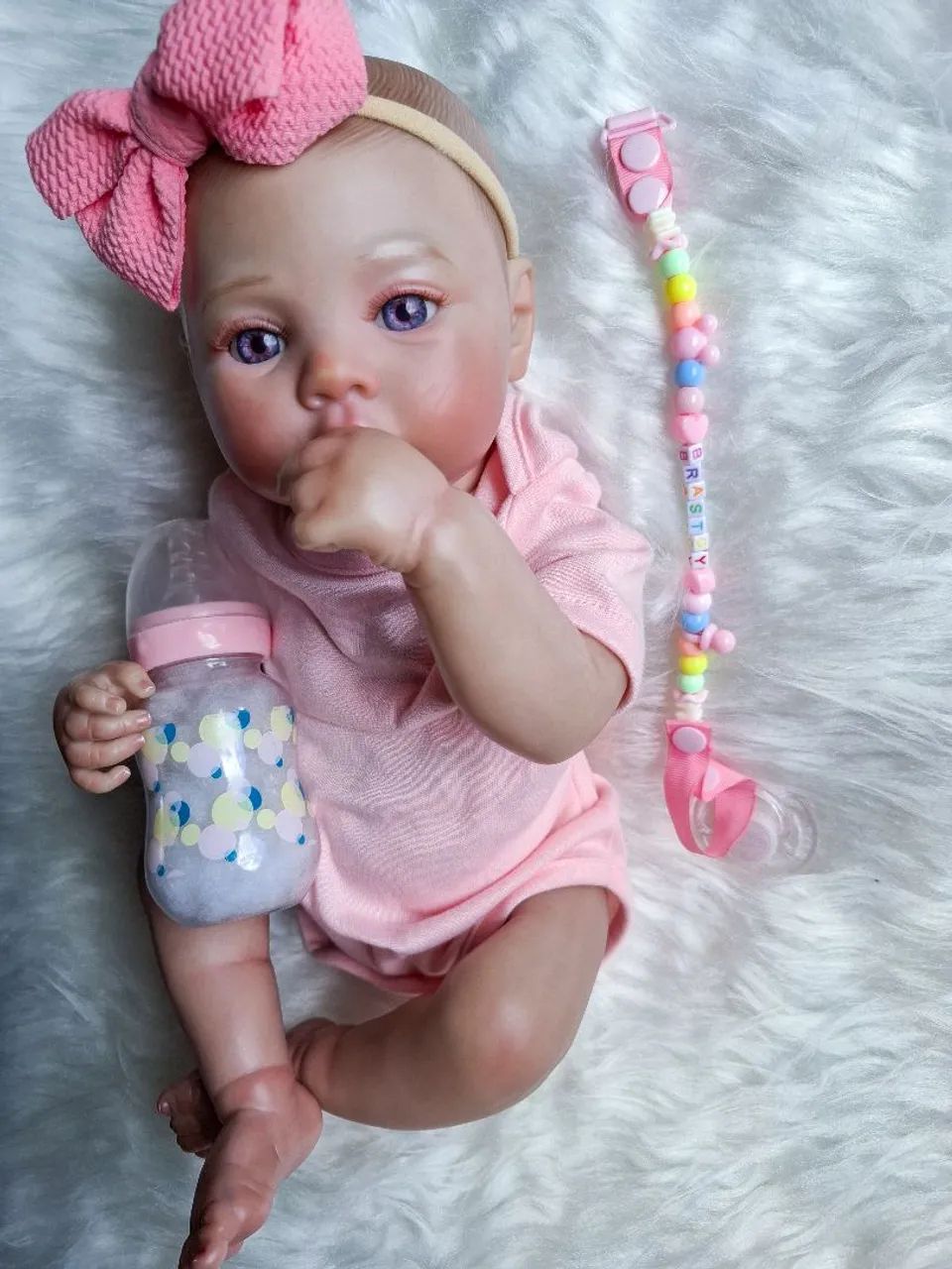 Boneca Bebê Reborn Realista - Foto 2