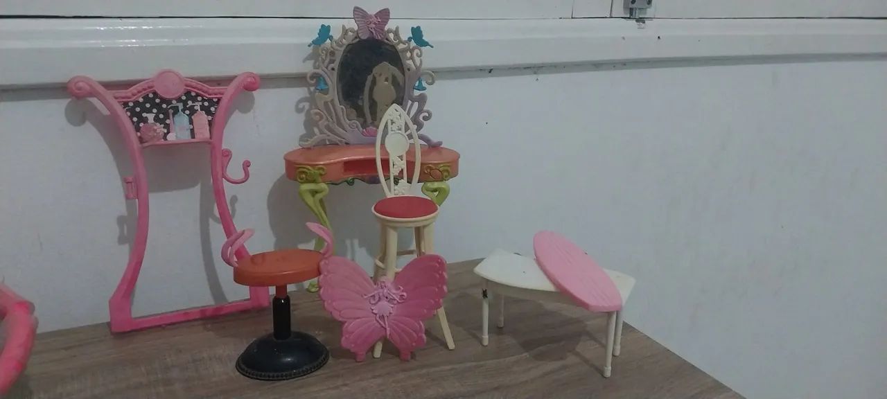 Lote items de barbie