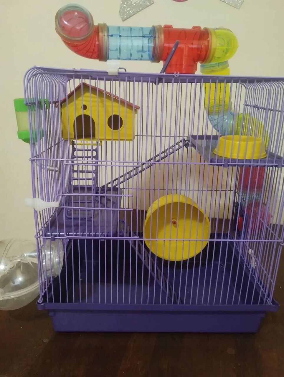 Gaiola Hamster Completa 3 andares