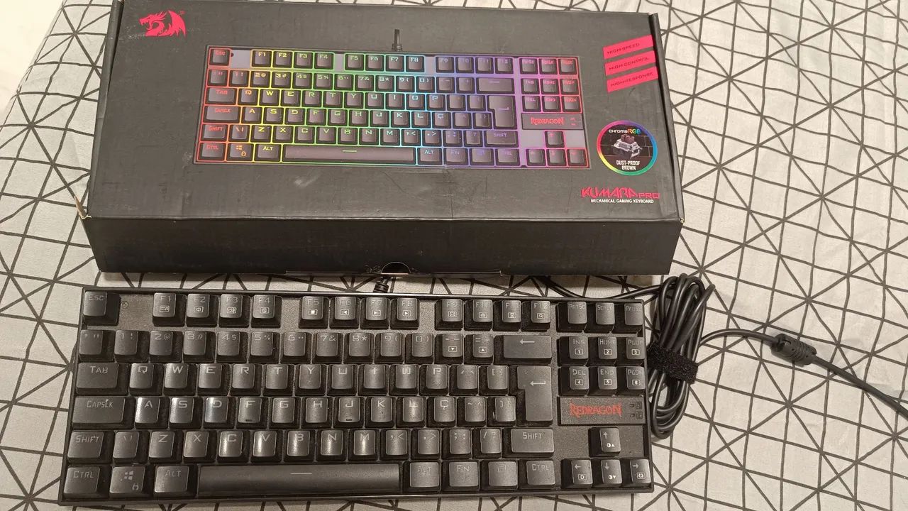 Teclado Mecânico RedDragon Kumara pro - Foto 3