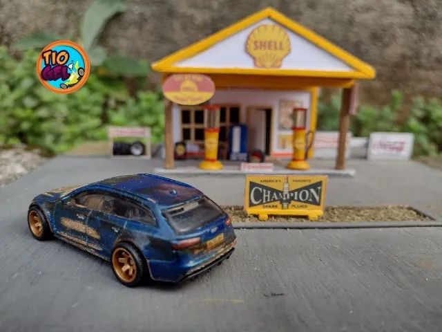 hot wheels audi rs6 avant abandoned - Foto 3