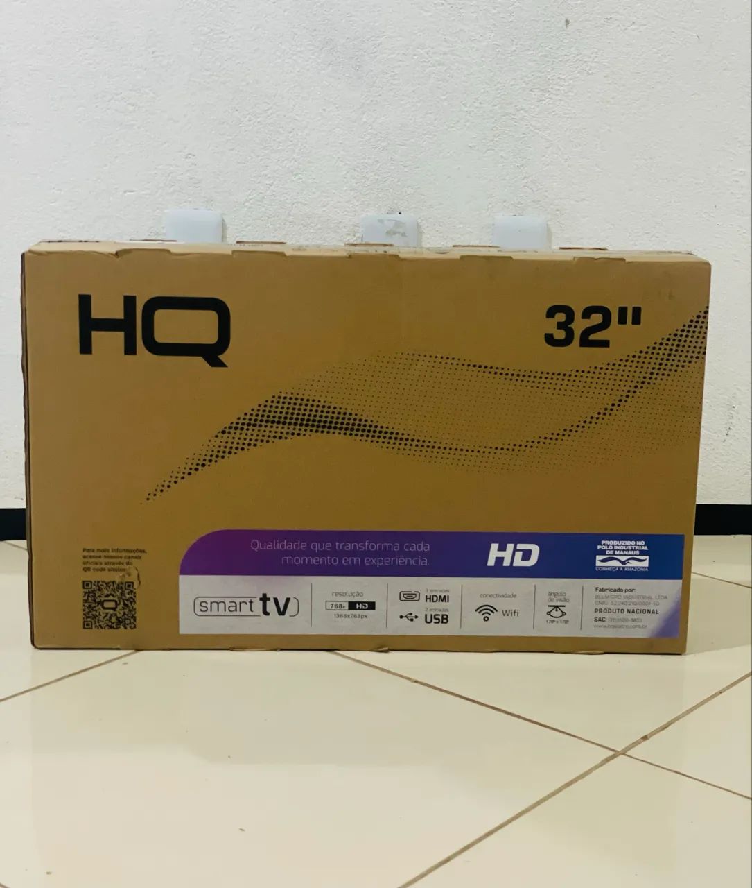 Smart TV 32 Polegadas Lacrada