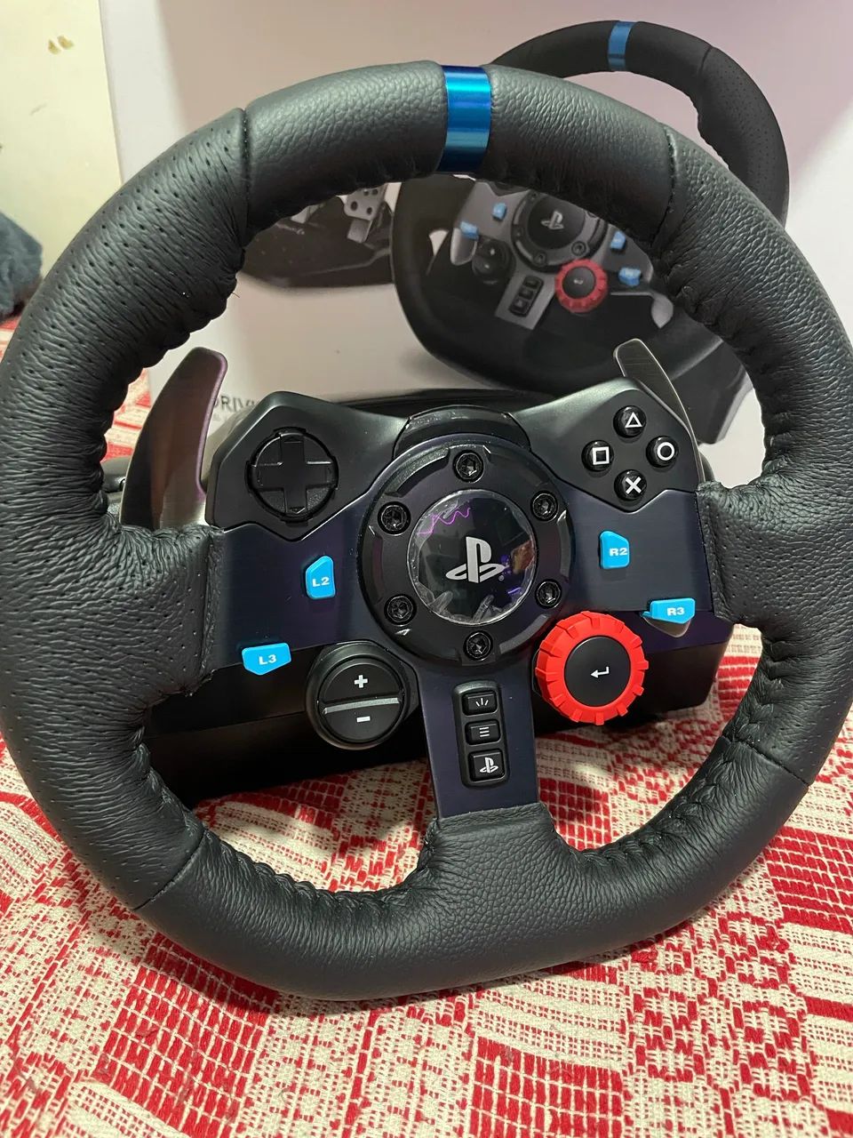 Volante Longitec G29, PC/PS4 e PS5 - Foto 3