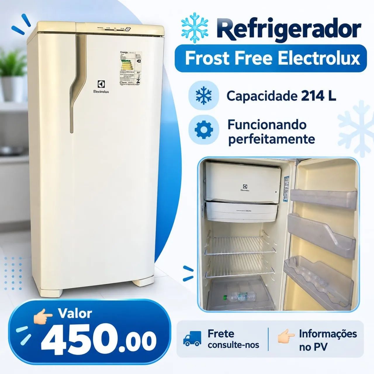 Geladeira Electrolux 