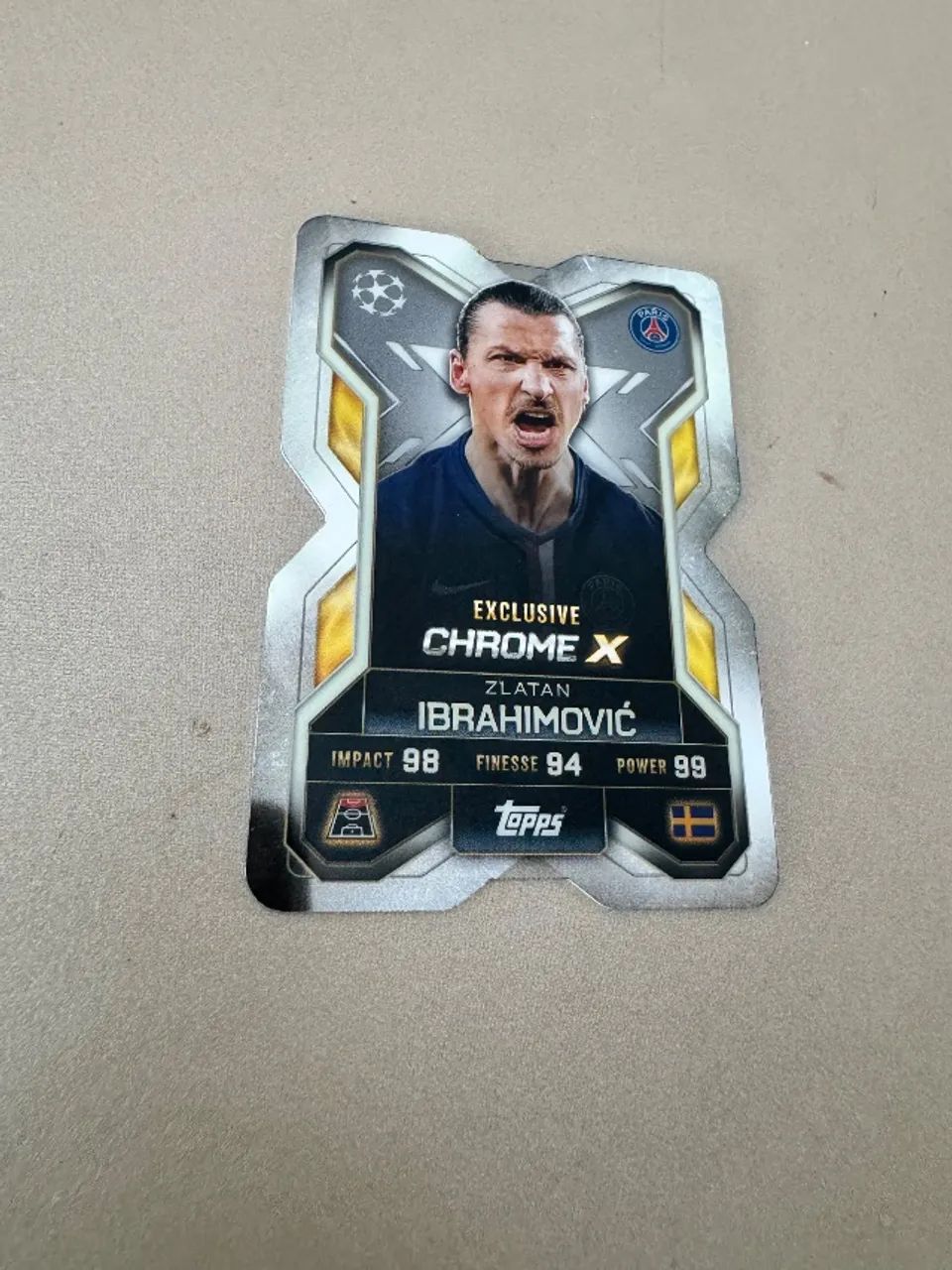 Cards Topps paralelos