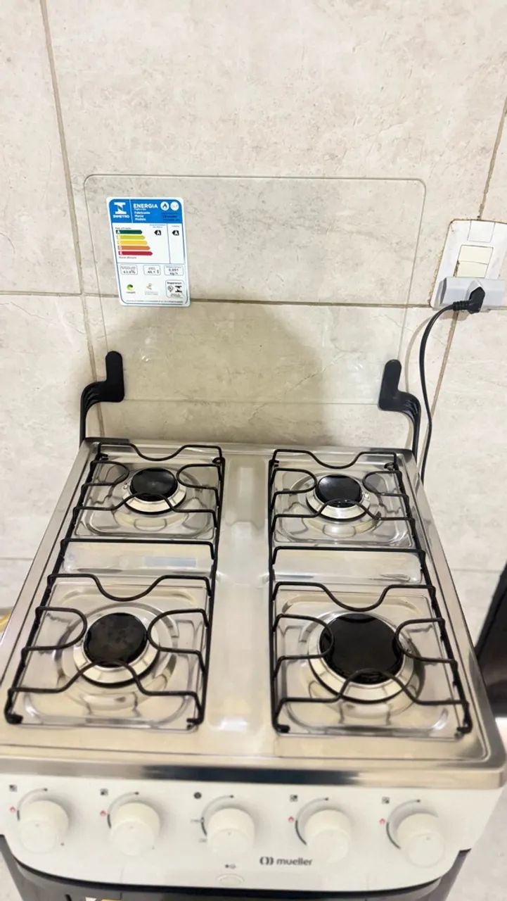Fogão de 4 bocas eletrônico  - Foto 4