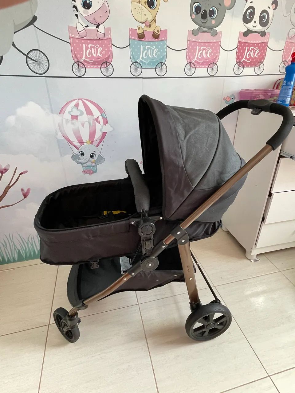 Kit carrinho de bebê 65578371211778121