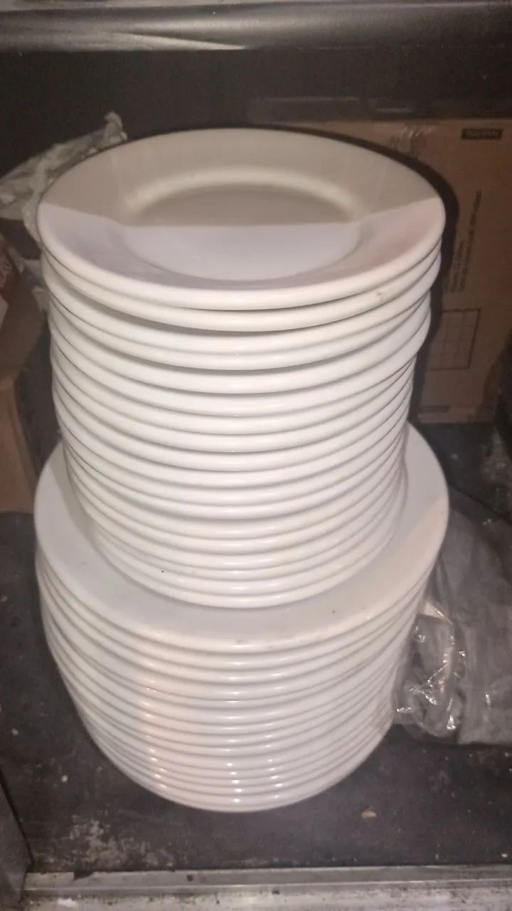 Pratos para restaurante novos 