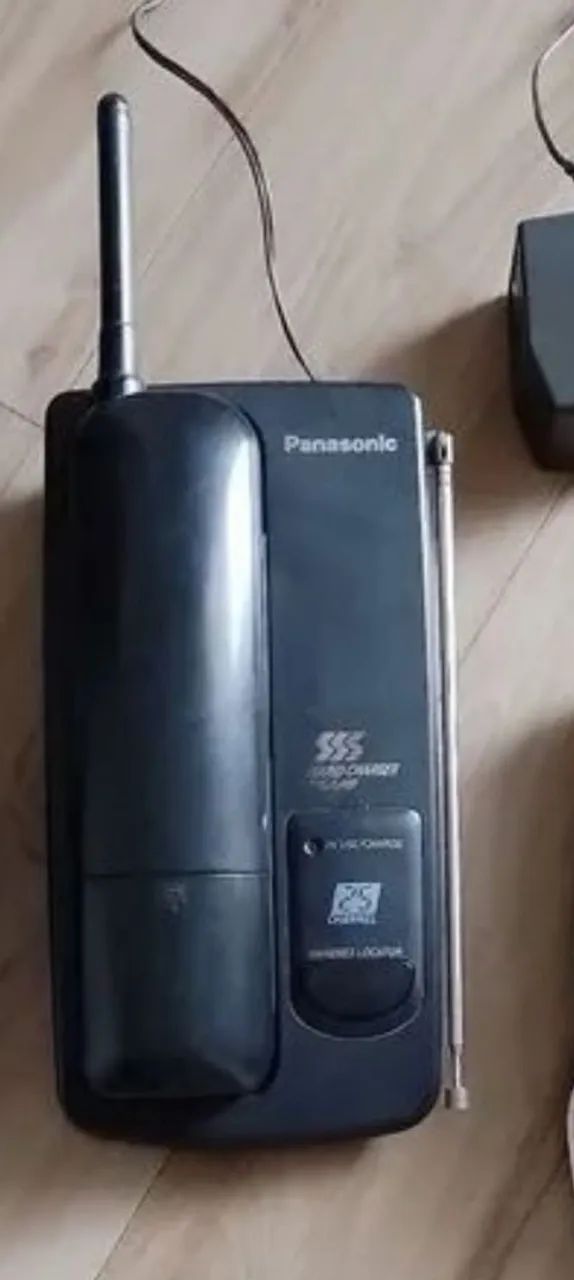 Telefone sem fio panasonic com defeito na pelicula