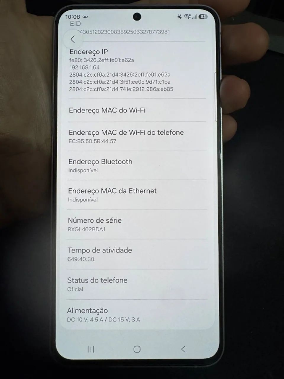 Celular S25FE 1 mês de uso. Zerado. Nota Fiscal e Acessórios. - Foto 4
