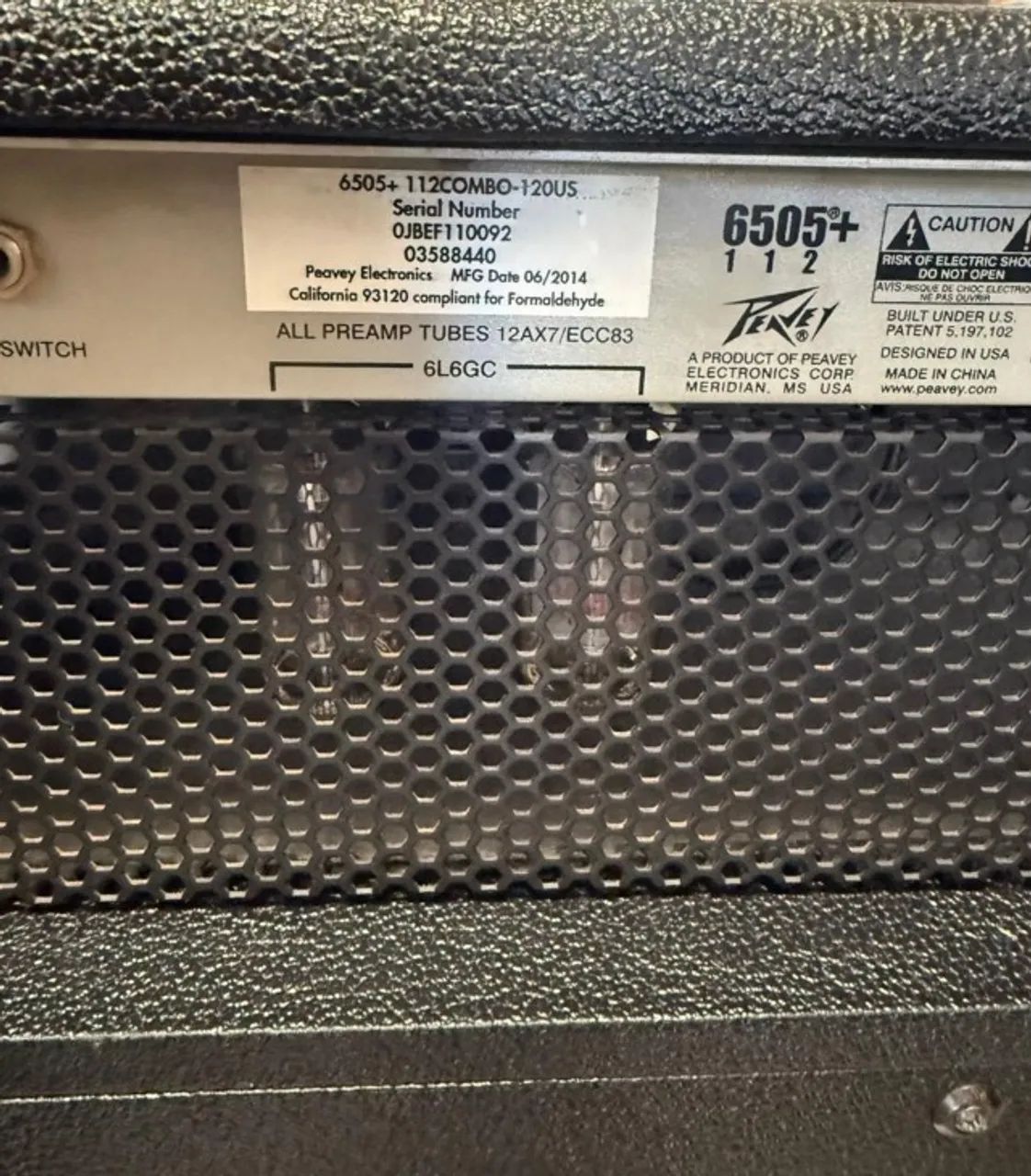 Amplificador Peavy 6505+ plus 112 - Foto 5
