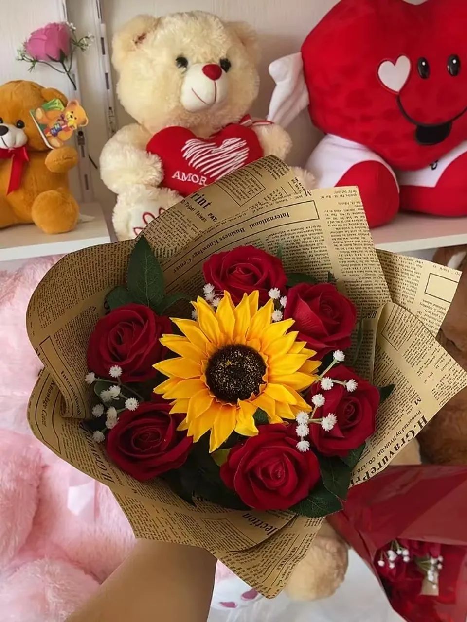 Buquês com rosas eternas  - Foto 4