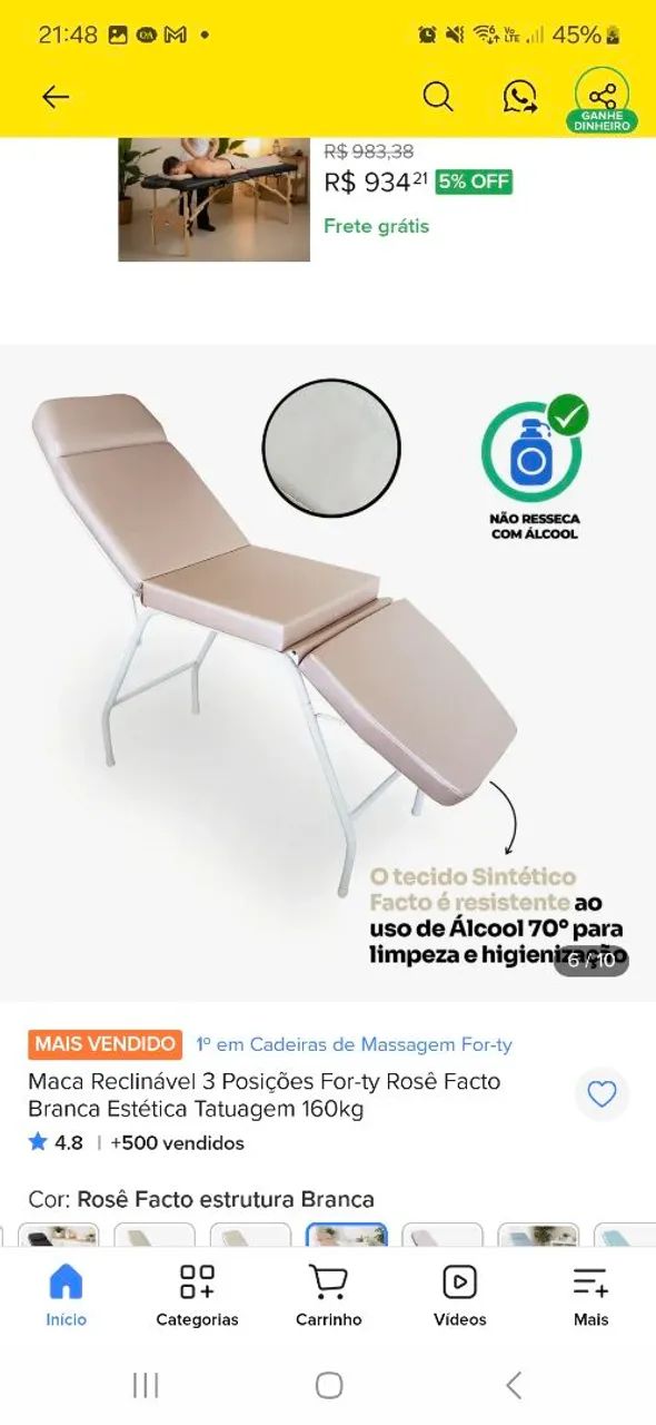 Maca Forty Store - 3 posições - Foto 3