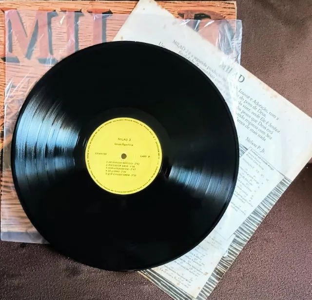 Lote 3 Lps Discos De Vinil Gospel Evangélico - Milad  - Foto 4