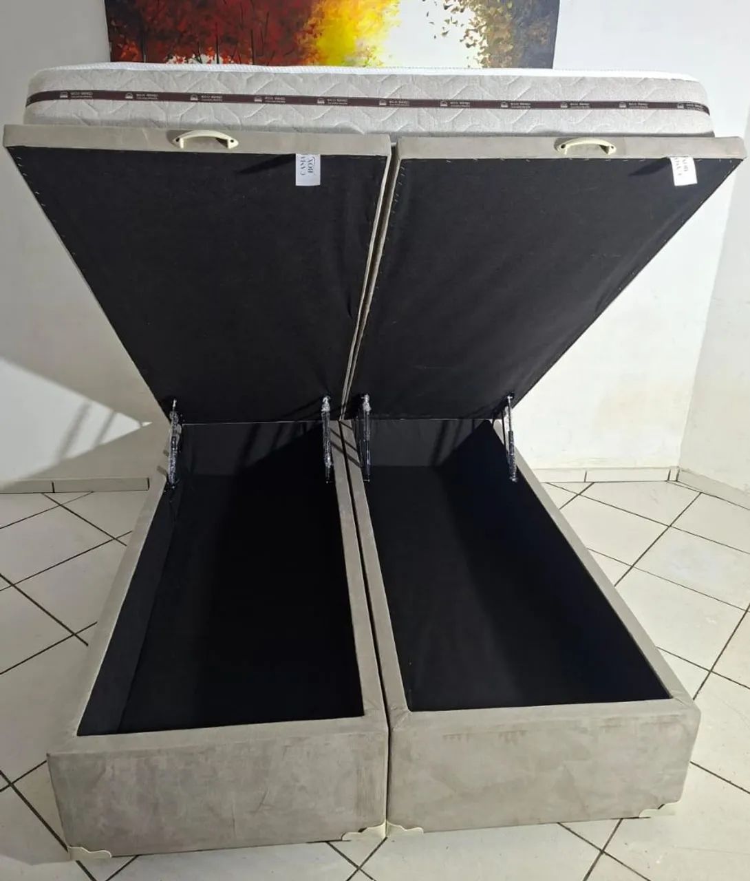 Cama Queen Size, Baú FIRME - ENTREGA GRÁTIS - Foto 3