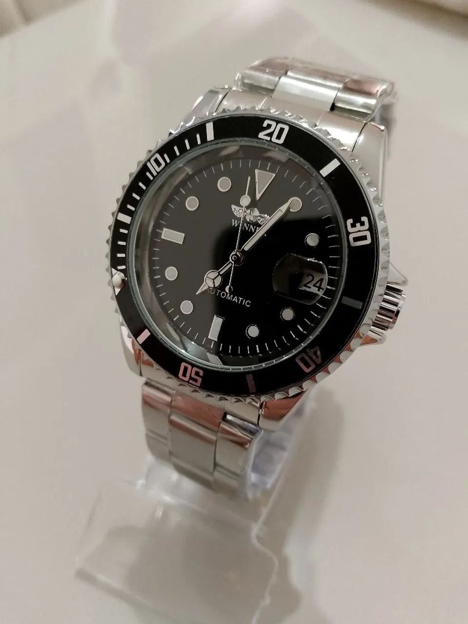 Relógio automático estilo ROLEX