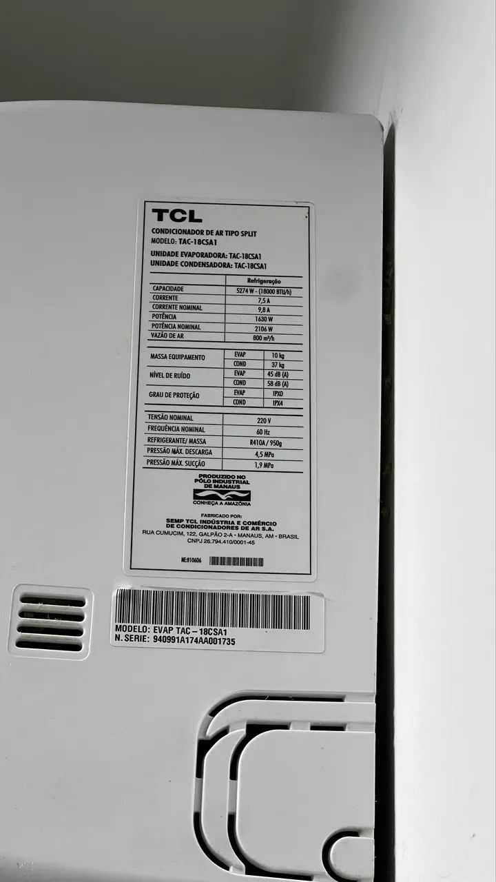 Ar condicionado 18000 btus - Foto 2