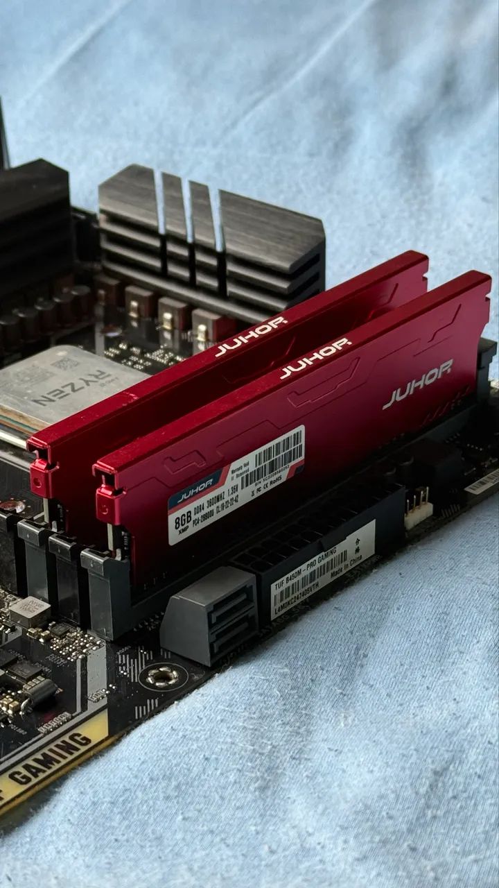 Kit placa mãe memória e processador  - Foto 4