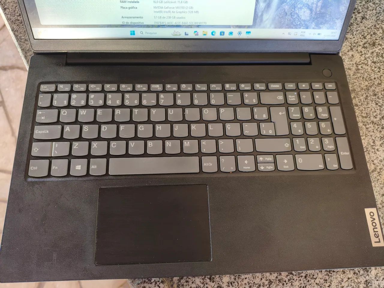 Notebook Lenovo I7 16GB RAM  - Foto 4