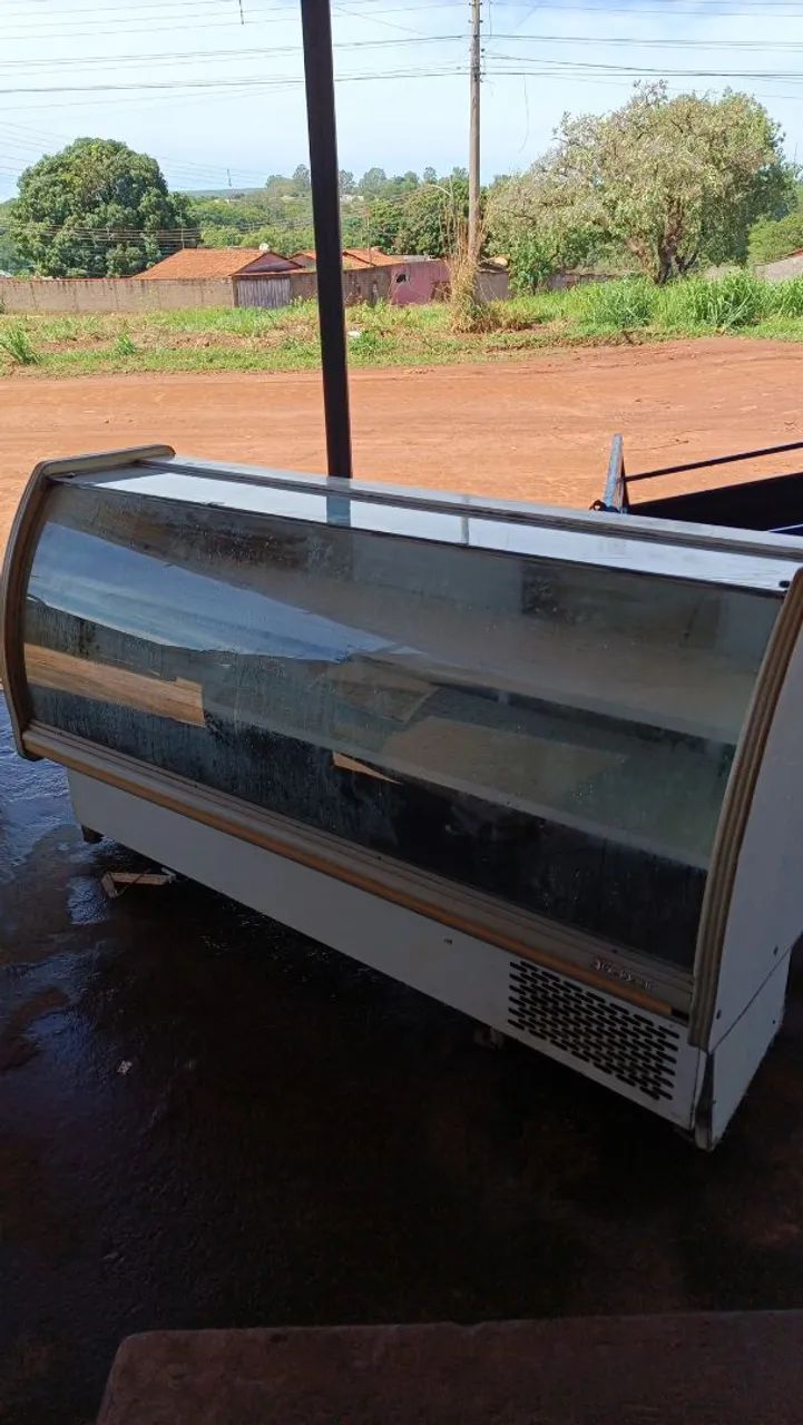 Freezer e um caixa de mercado  - Foto 3