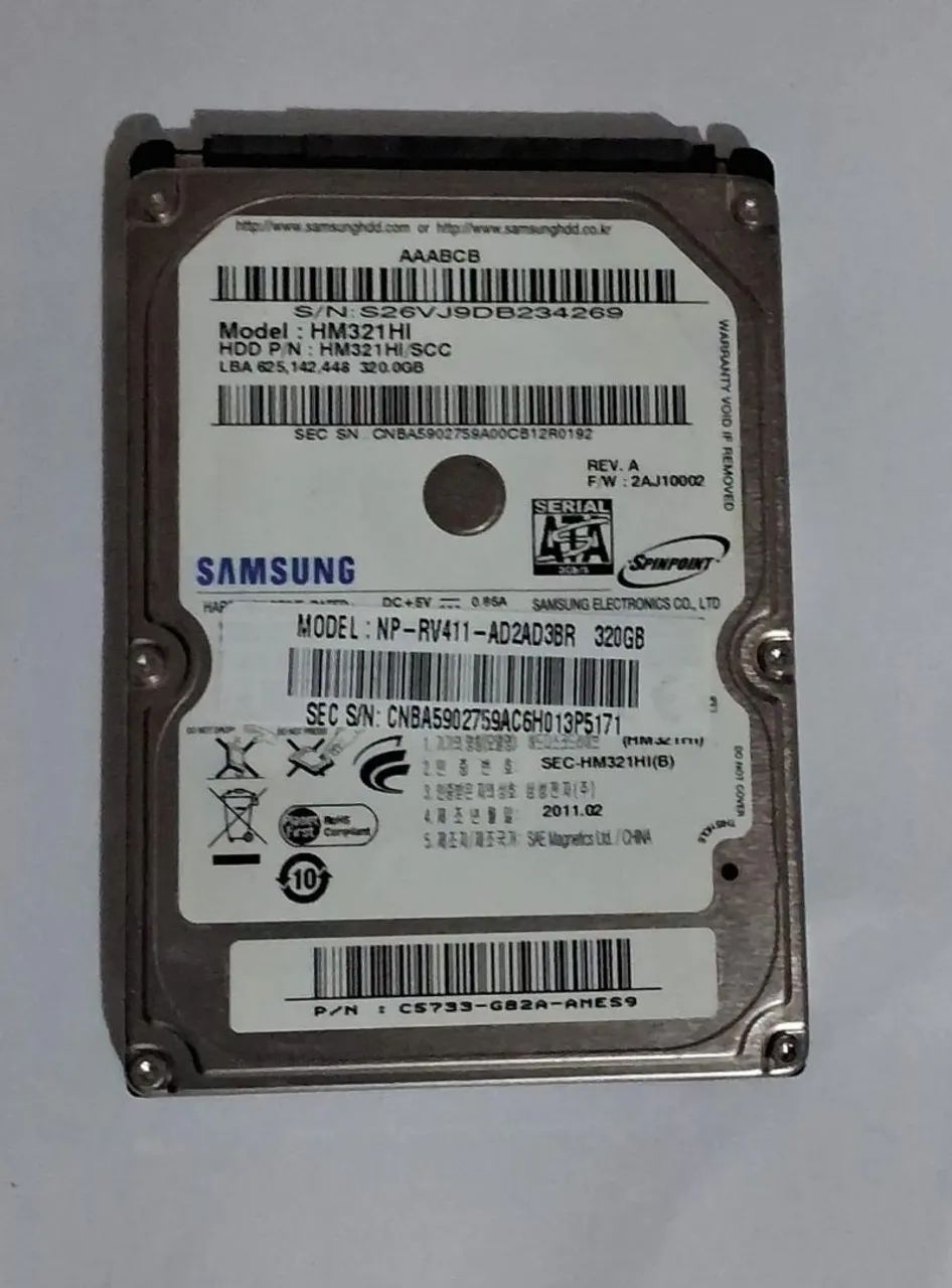 Hd 320gb 