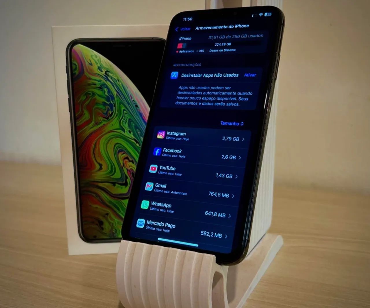 iPhone XS Max 256gb - Celulares e Smartphones - Passo das Pedras