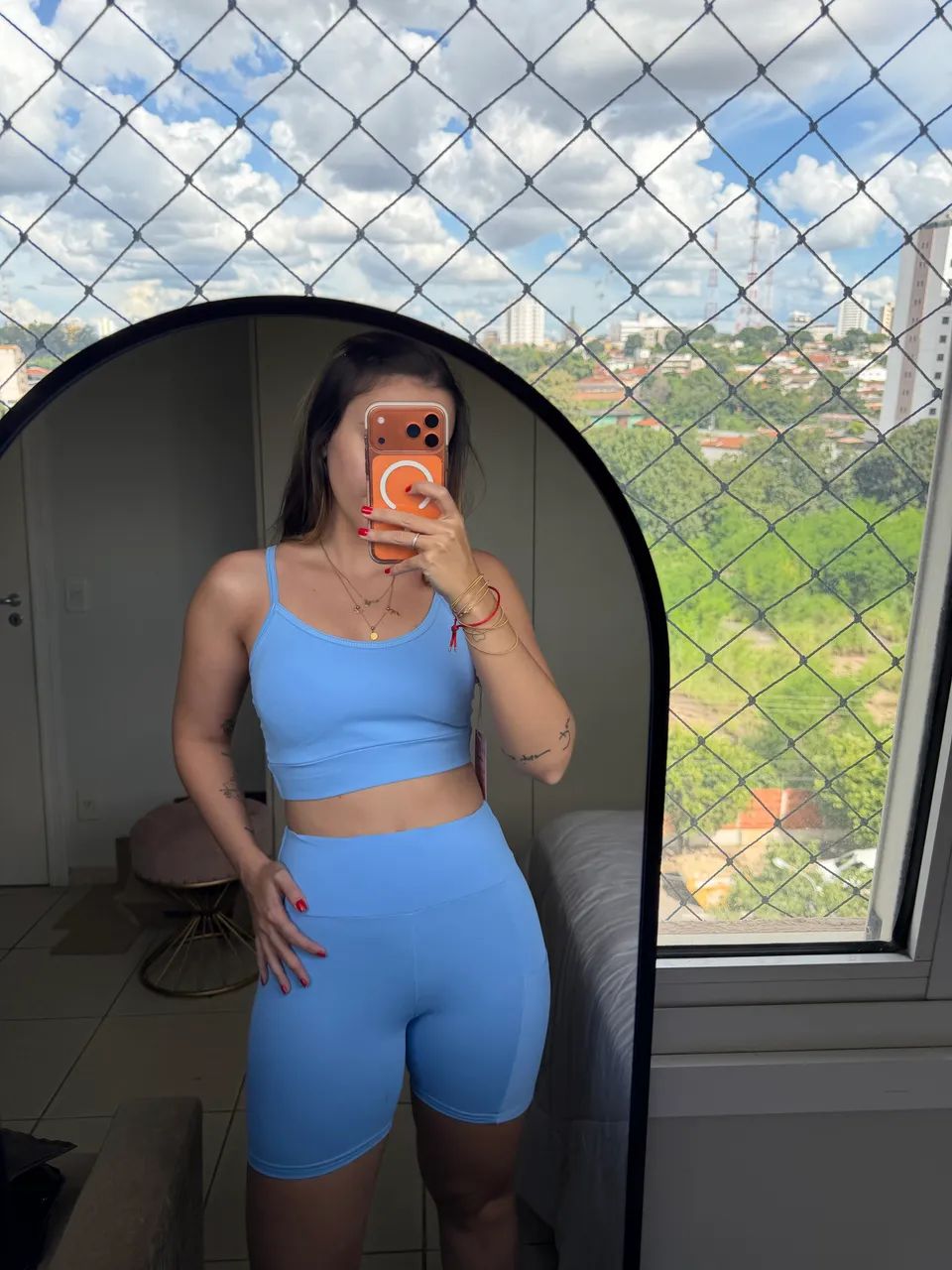 Conjunto com bolso em poliamida - Foto 3