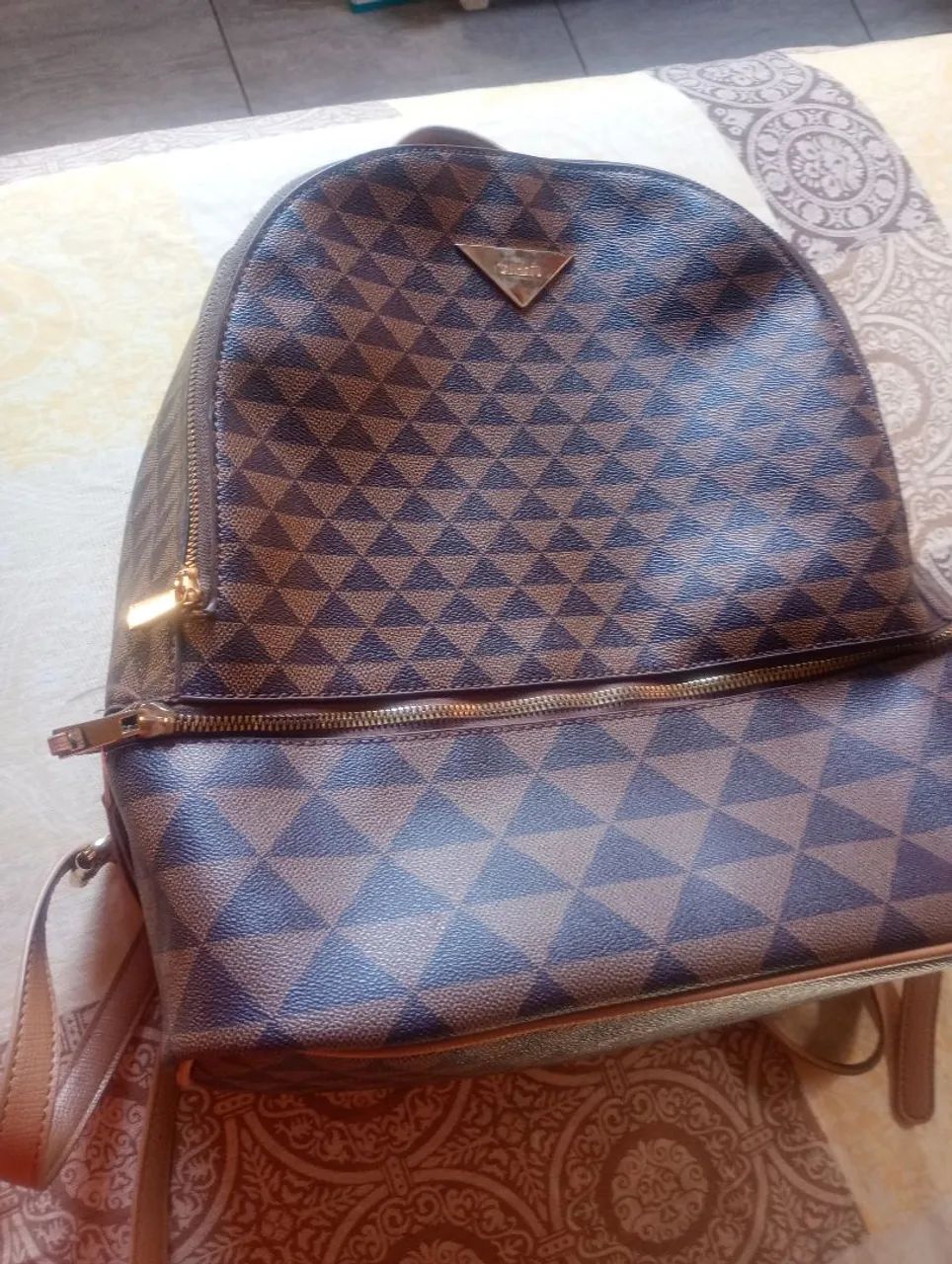 Mochila de couro 