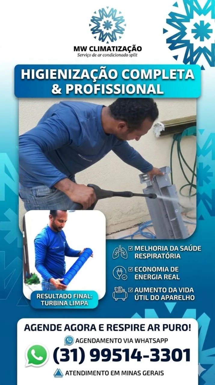 Higienização de ar condicionado split  - Foto 3