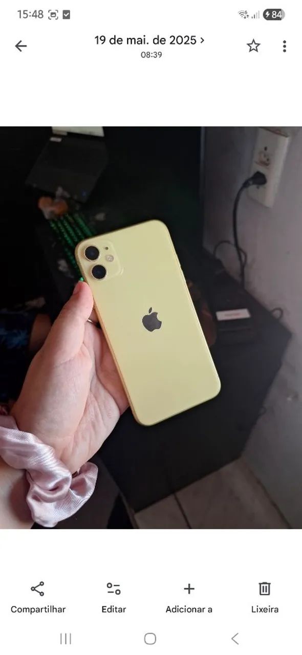 Vendo Iphone 11 amarelo 
