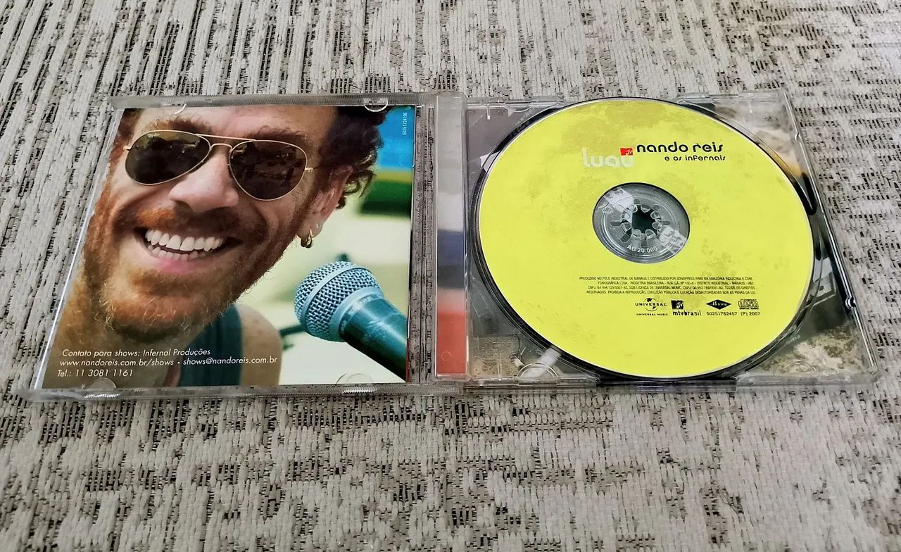 Cd Nando Reis e os infernais - Luau/Excelente  - Foto 2