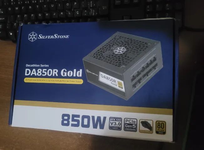 Fonte Full Modular Silverstone 850w Gold