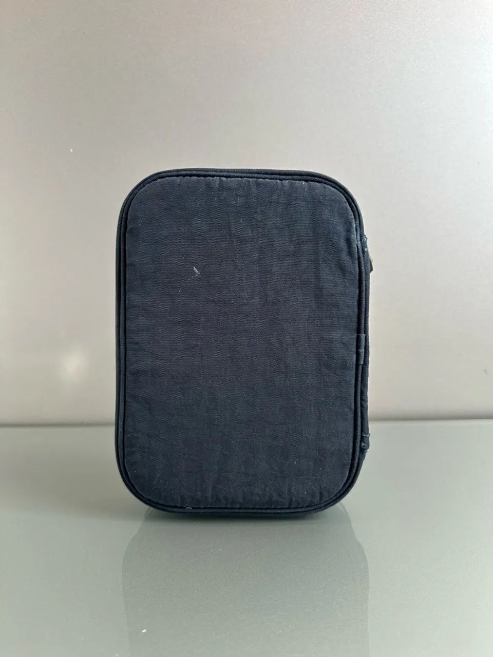 Estojo Kipling Grande Azul Escuro Original - Foto 2