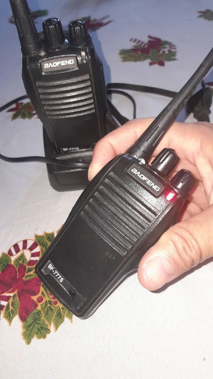 Vendo 2 rádios comunicador (walkie-talkie) - Foto 2