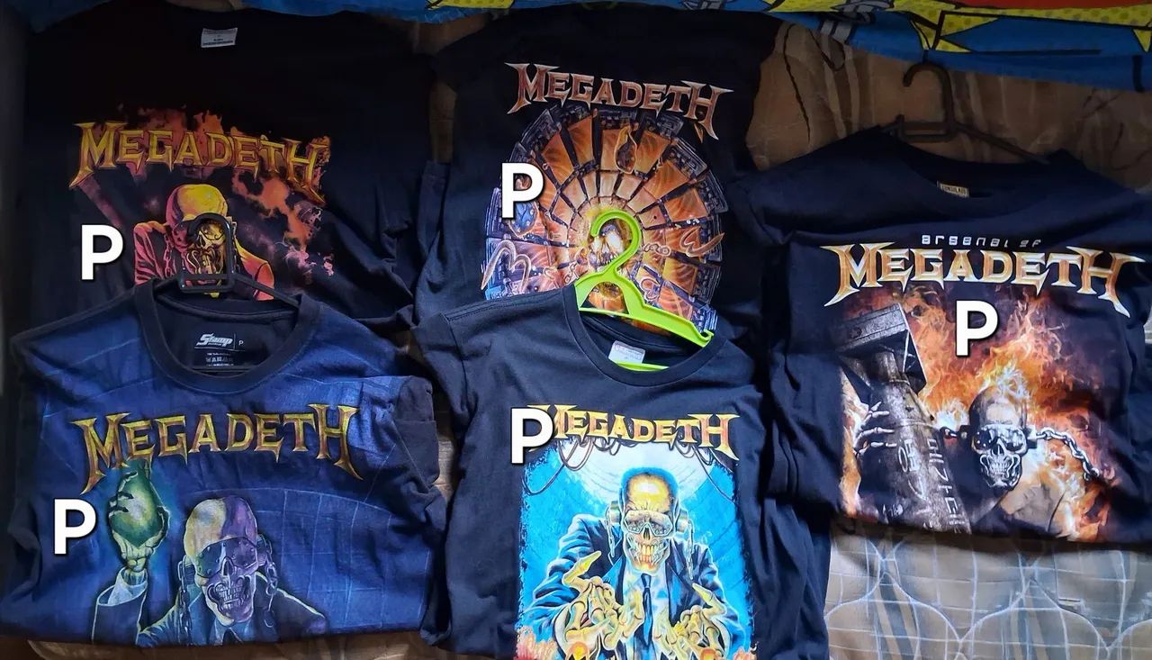 Camisas de rock e metal 1 - Foto 4