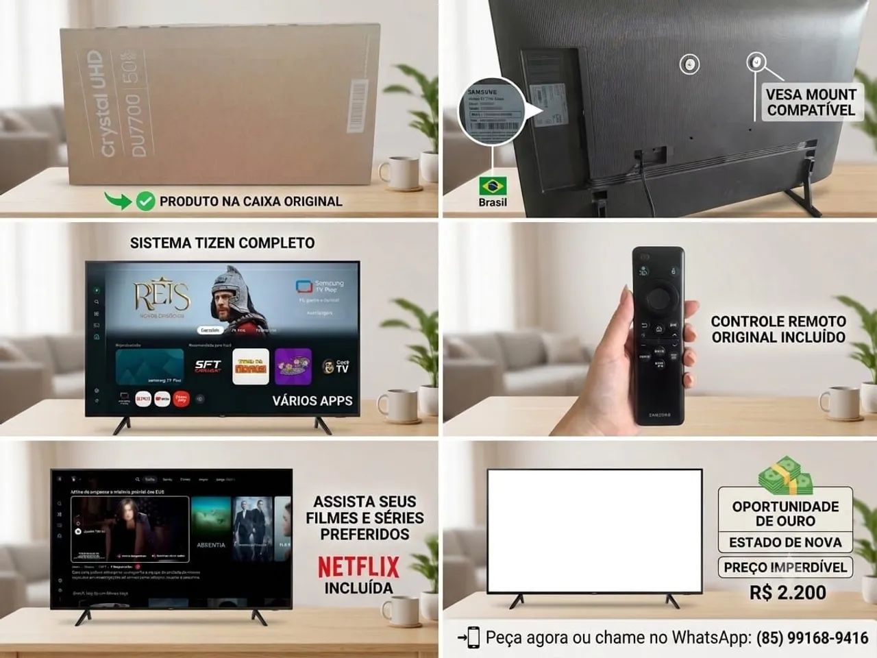 Vendo televisão smarth 50 polegadas 