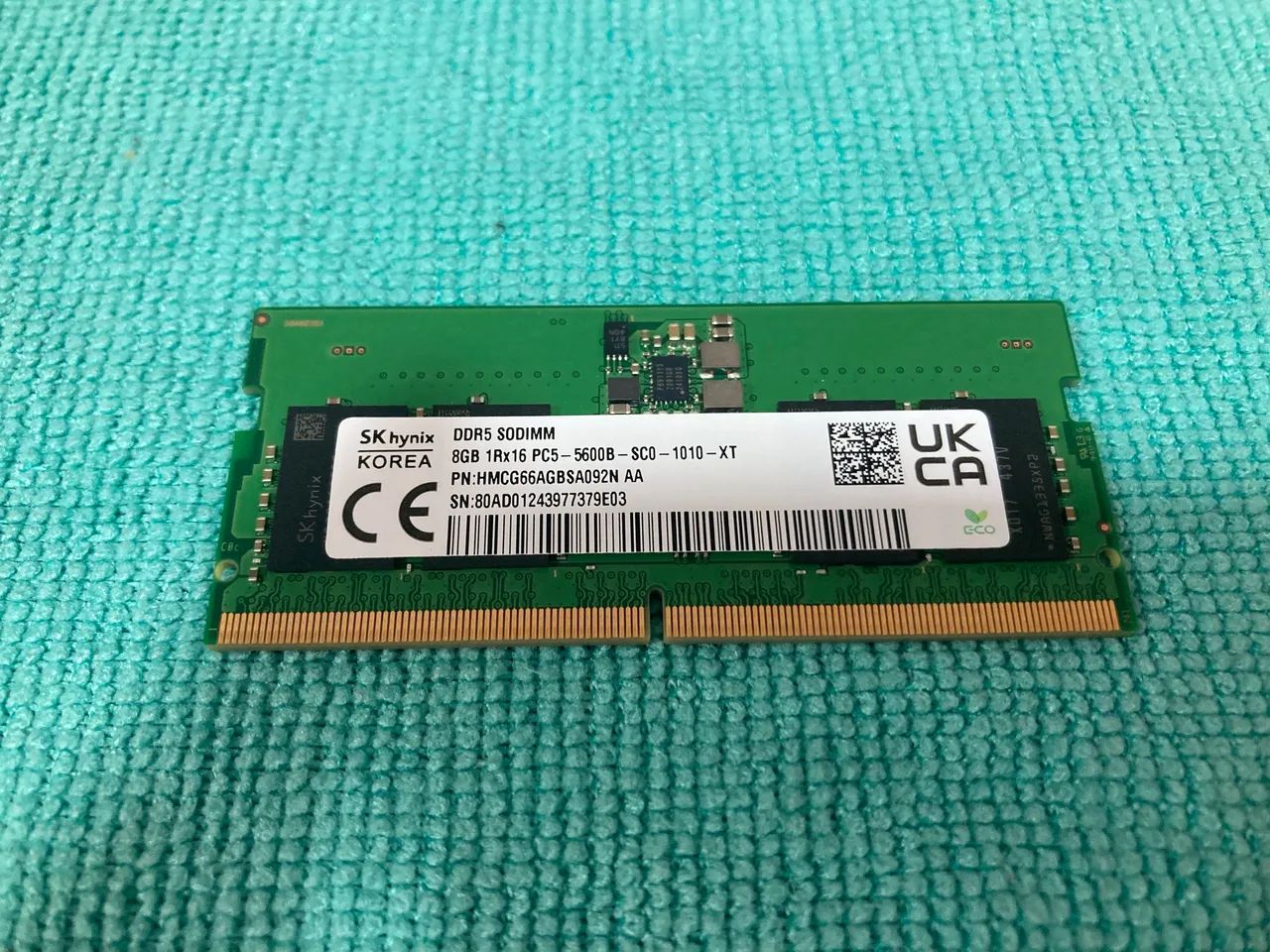 Memoria Ram DDR5 8gb 5600mhz SK Hynix para Notebook - Memória RAM