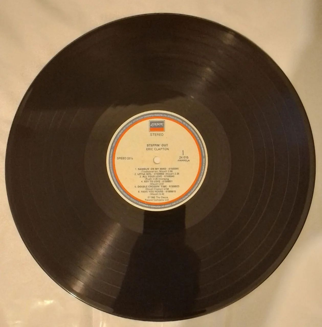  Eric Clapton - Steppin Out LP Disco Vinil (VG+) - Foto 3