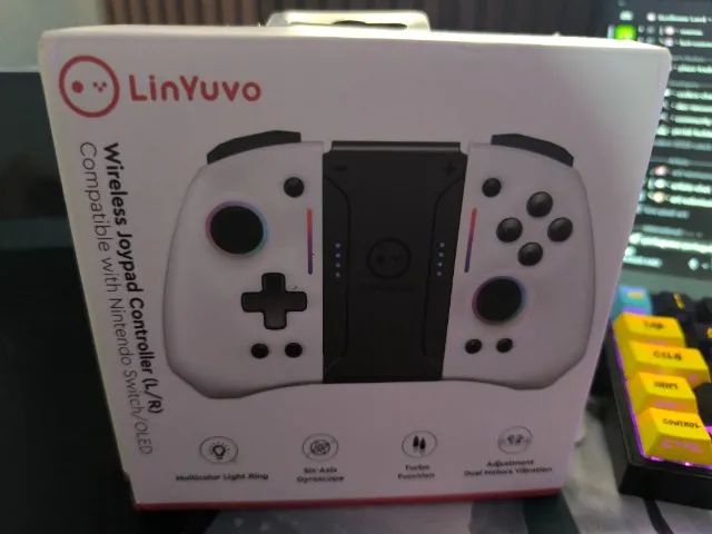 Nintendo Switch oled + Acessorios - Foto 5