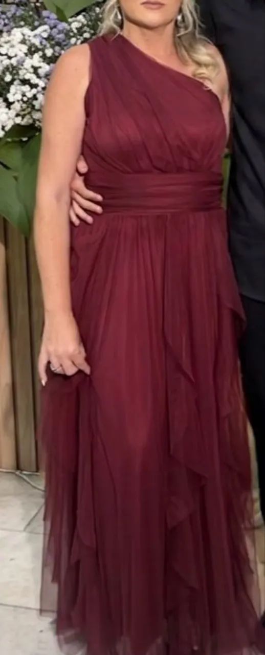     Vestido Longo Marsala - Foto 2