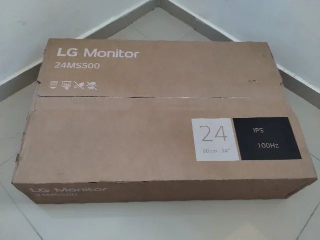 Lacrado - Monitor Gamer LG 24 Polegadas IPS 100Mhz - Foto 2