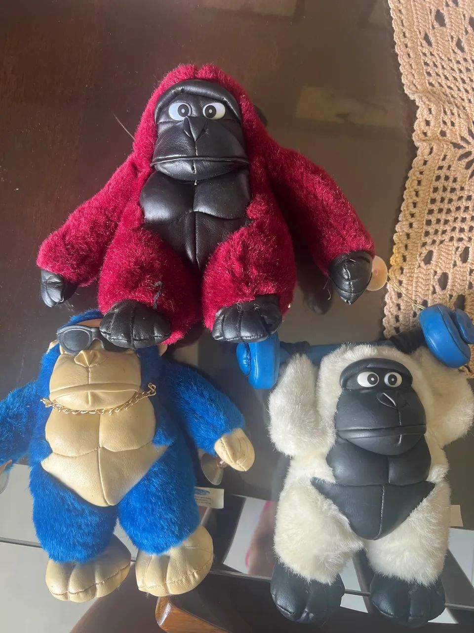Lote macacos pelúcia 