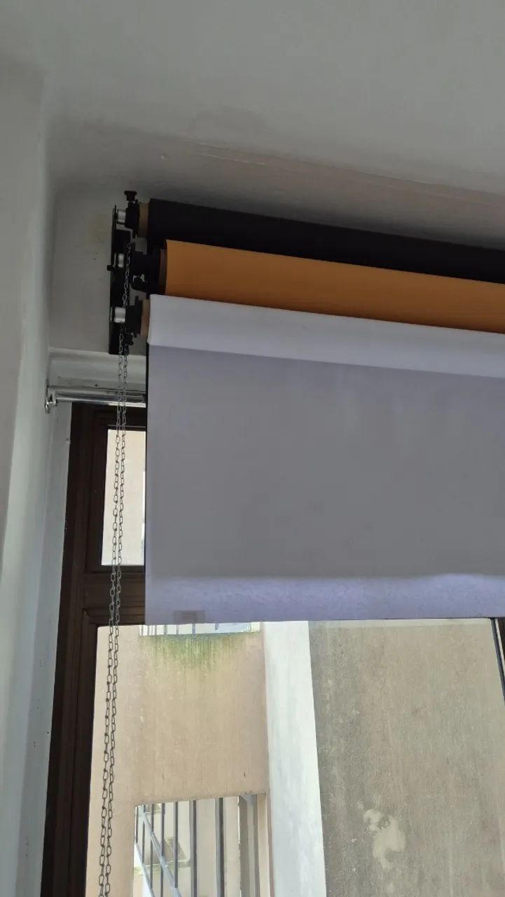 KIT FUNDO INFINITO (PRETO BRANCO E OCRE) + SUPORTE - INCOFLASH - Foto 2