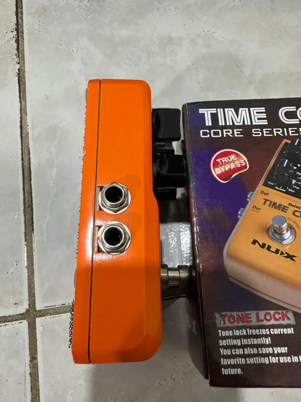 Pedal delay NUX Time Core, com caixa - Foto 2