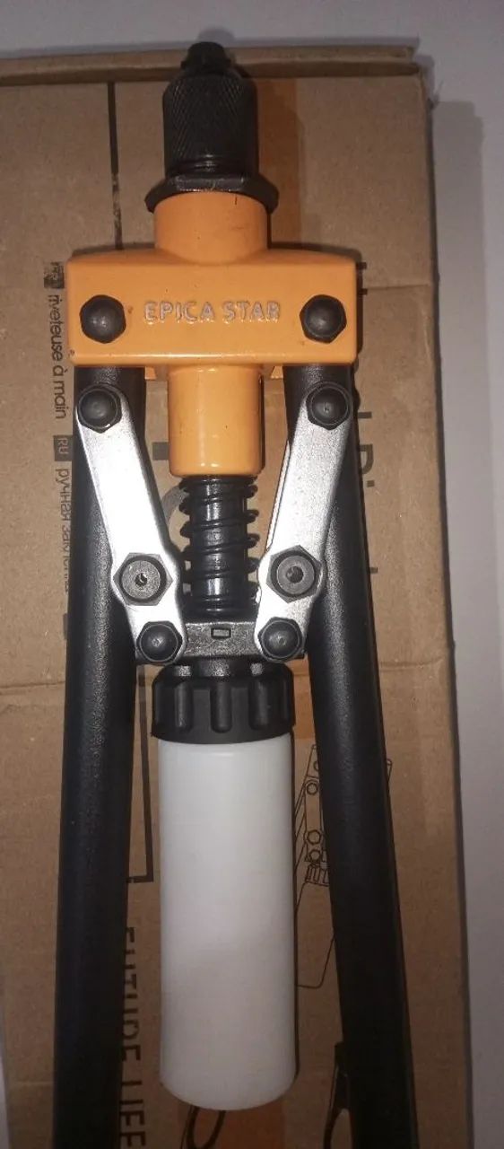 Alicate Rebitador Manual 17 Polegadas com Suporte para Rebites - Foto 4
