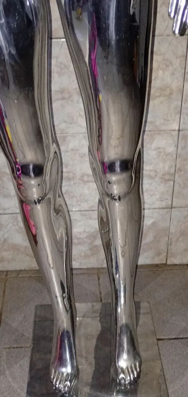 Manequins Cromado com suporte inox Equipacenter  - Foto 2