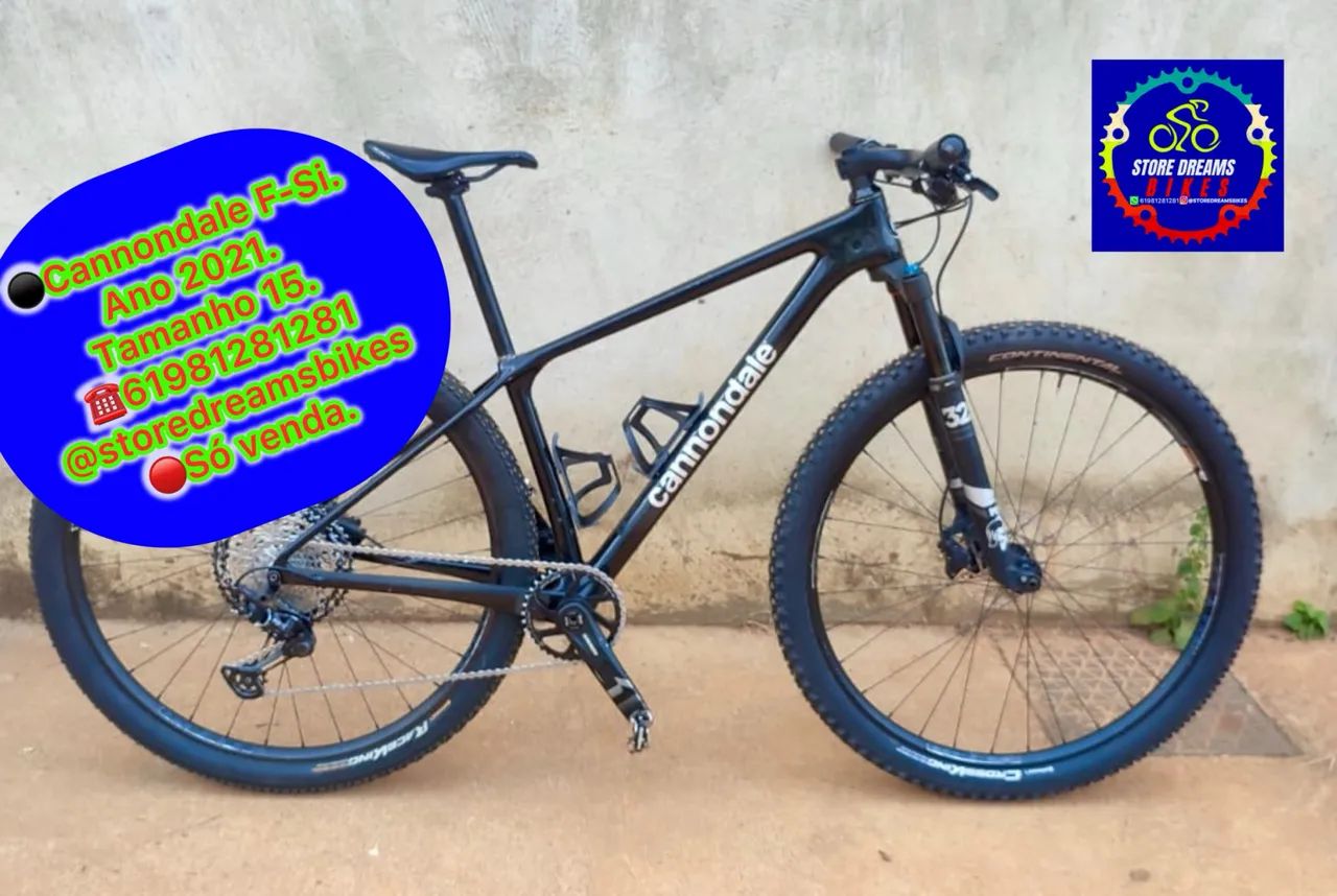 ?Cannondale F-Si. Ano 2021. Tamanho 15..